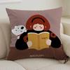 Cartoon-Tier-Kissenbezug Sofa Wohnzimmer Kissenbezug Büro Lendenkissen Nachttisch quadratischer Kissenbezug abnehmbar und waschbar