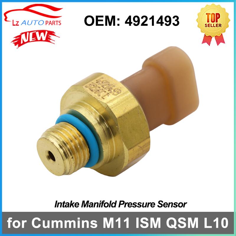 (MAP) Manifold Absolute Pressure Sensor 4921493 for Cummins Engine M11 ISM QSM L10 3330141 904-7133 Boost Pressure Temperature