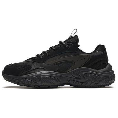Fashionable Versatile Trendy Shock Absorbing Wear Resistant Low Top Casual Shoes Men Sneaker Black 112428853-2