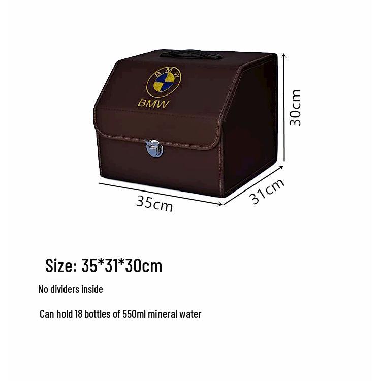 Multifunctional Car Trunk Organizer with Logo