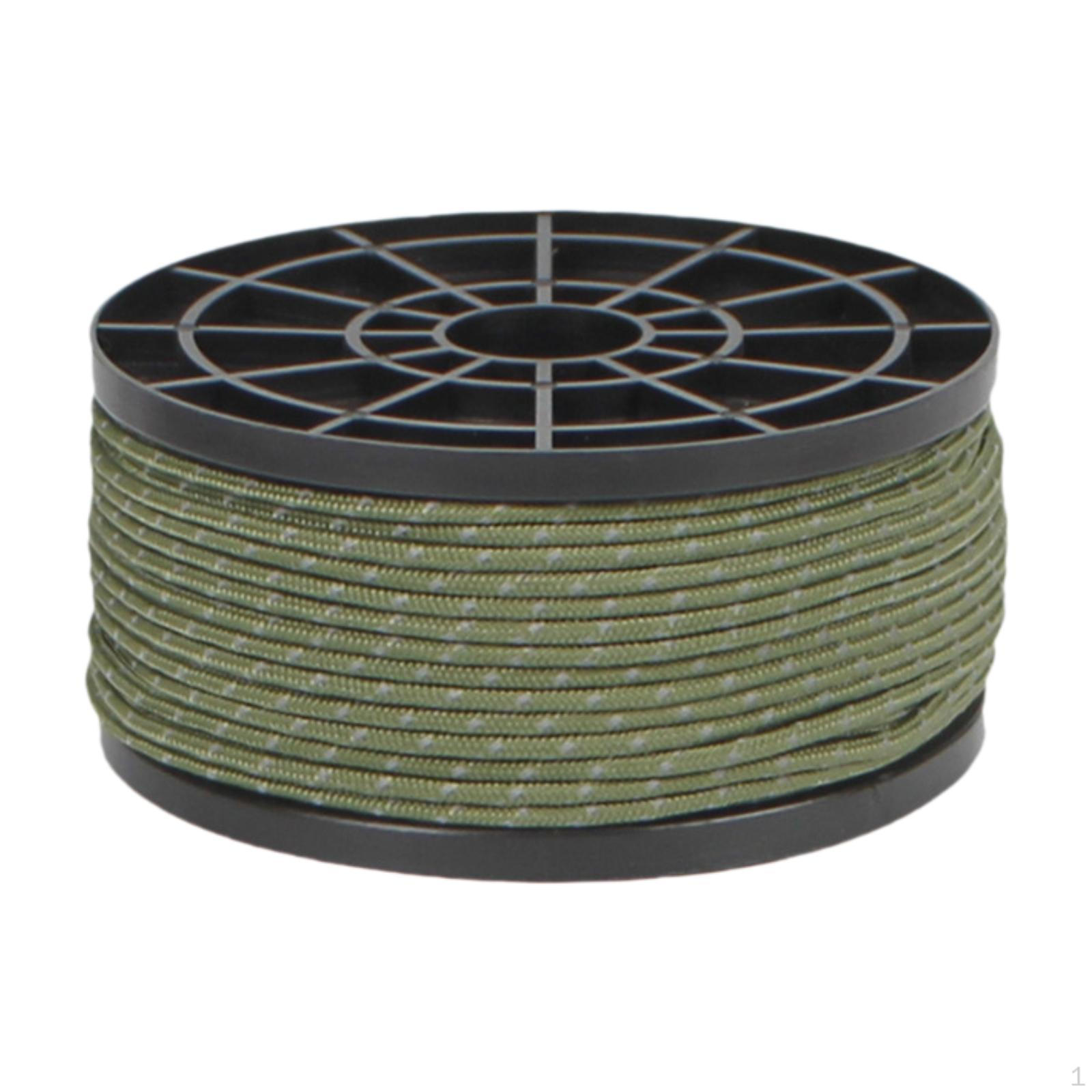 

Веревка-растяжка для палаток и кемпингового снаряжения зелёный