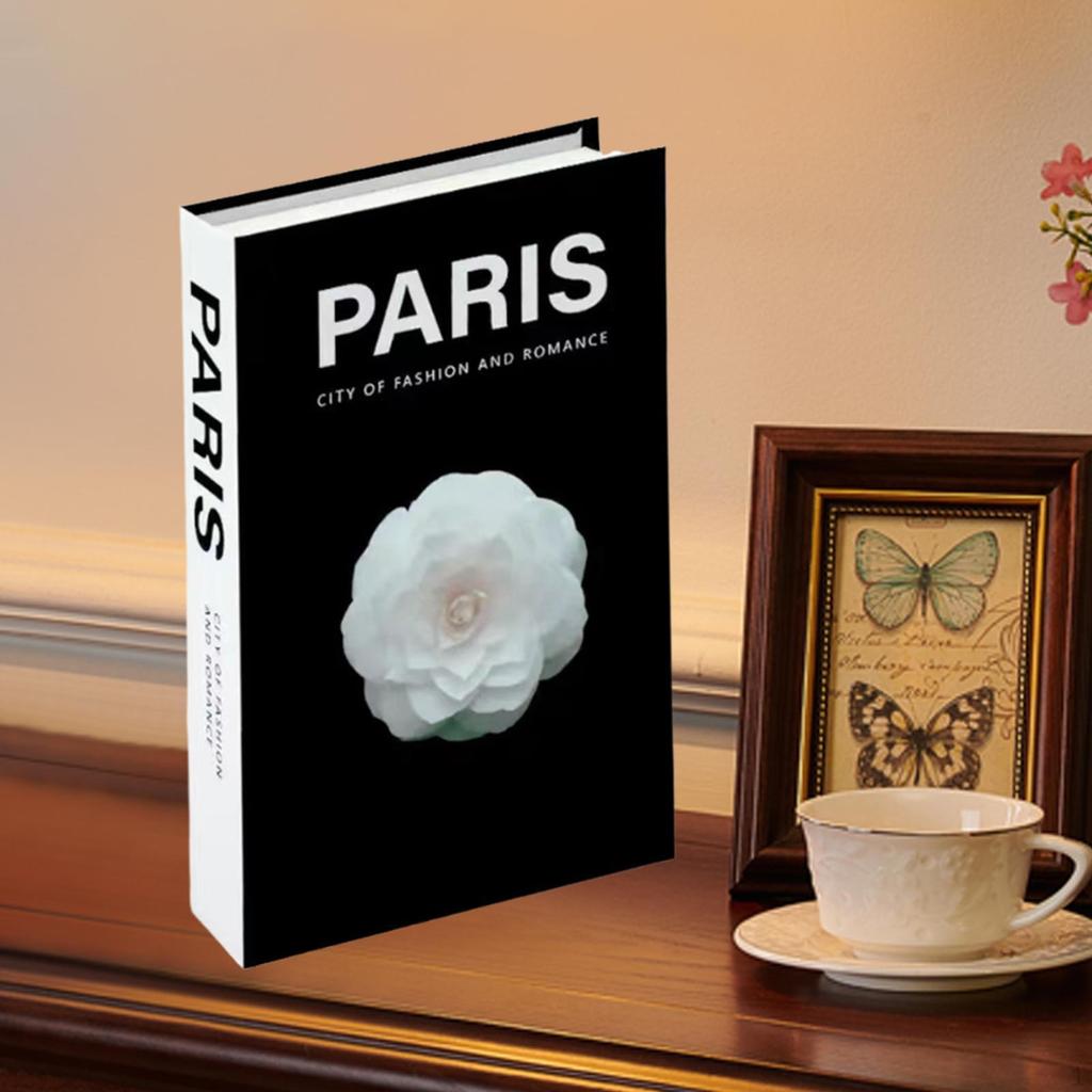Decorative Faux Book for Home Styling Gift Modern Hardcover Accent Living Room And Entryway