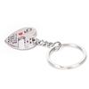 1 Pair I Love You Letter Keychain Heart Key Ring Souvenirs Valentine'S Day Gift
