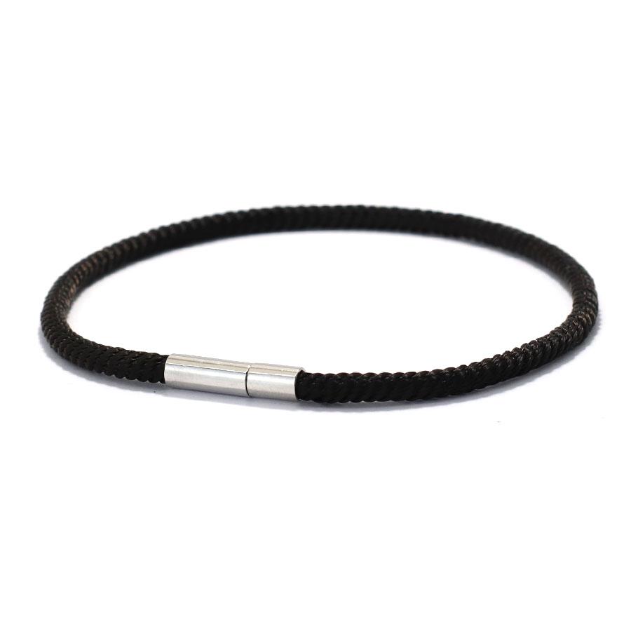 

5 Colors Ethnic Rope Bracelet Men Women Grade A 3mm Thin String Wrap Braslet Office Casual Hand Accessories Friendship Jewelry XL 21.5cm 8.5Inch чёрный