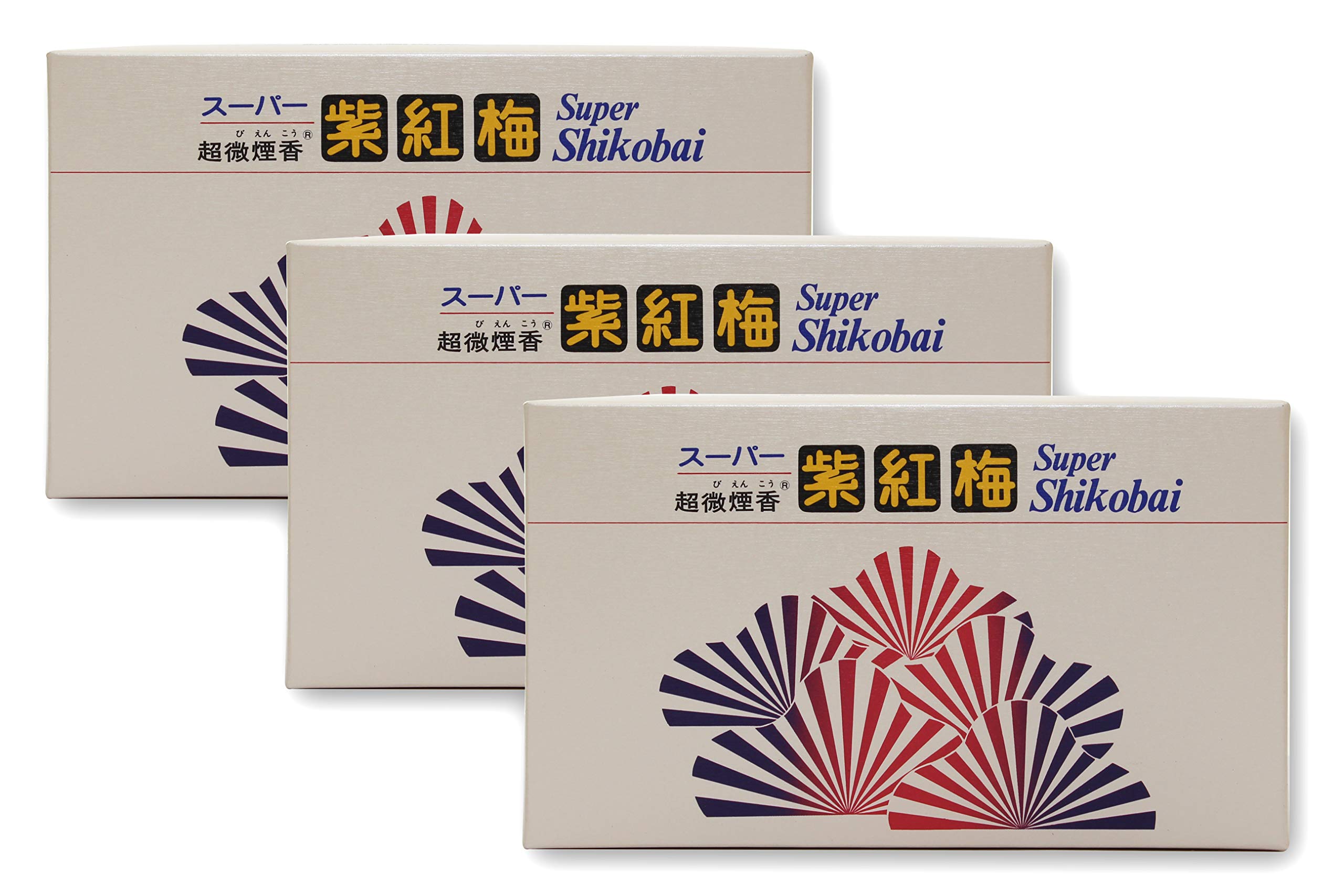 

Super Purple Plum Floral Musk Scent, 3 Boxes, Low-Smoke Incense, Tanaka Butsudan Original, Comes in a Special Box to Reduce Incense Stick Breakage Dur