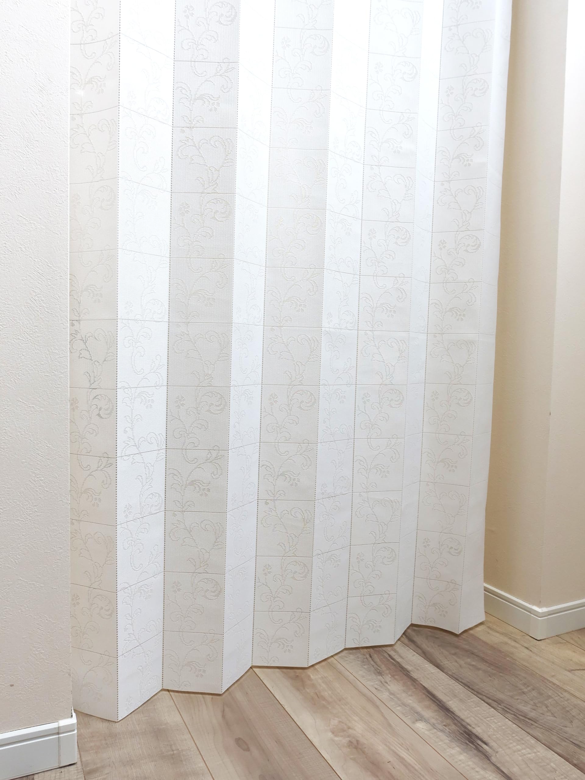 

Плотные шторы-гармошка Премиум для комнаты Длинные Холодные Тепло Удобные Энергосберегающие Регулируемые 100 см шириной x 250 см Шторы с ботаническим узором, Ткань, Перегородка, Занавеска,