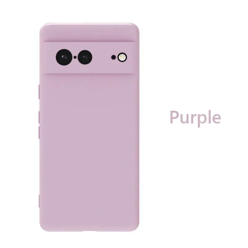 For Google Pixel 7 7A 8A Case Liquid Silicone Soft Cover For Google Pixel 6A 6 8 9 Pro XL 9A 9Pro XL 4A 4G G Phone Case