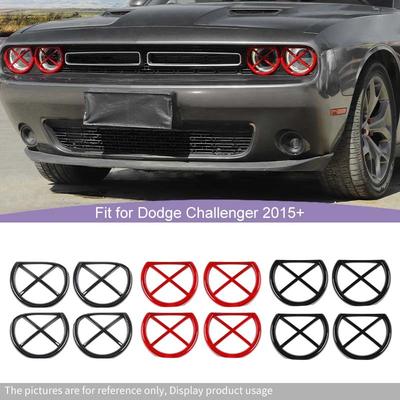 Koplampafdekking Sierlijst Decoratie Beschermhoes Geschikt Voor Dodge Challenger 2015 Up Exterieur Accessoires