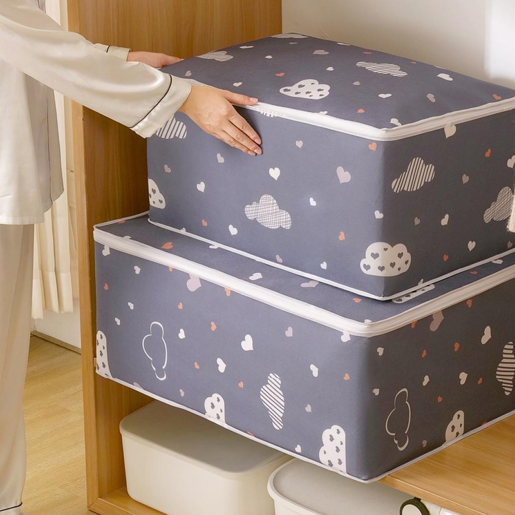 Clothing And Quilt Storage Bag Multi Functional Dustproof And Moisture Proof Moving Packaging Bag Sorting Bag Storage Box