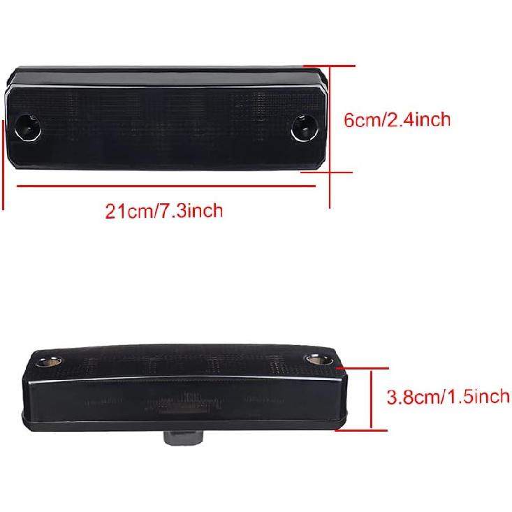 LED-Rücklicht UTV Bremslicht ATV Fahrlicht für Honda Pioneer 700 1000 2014-2021