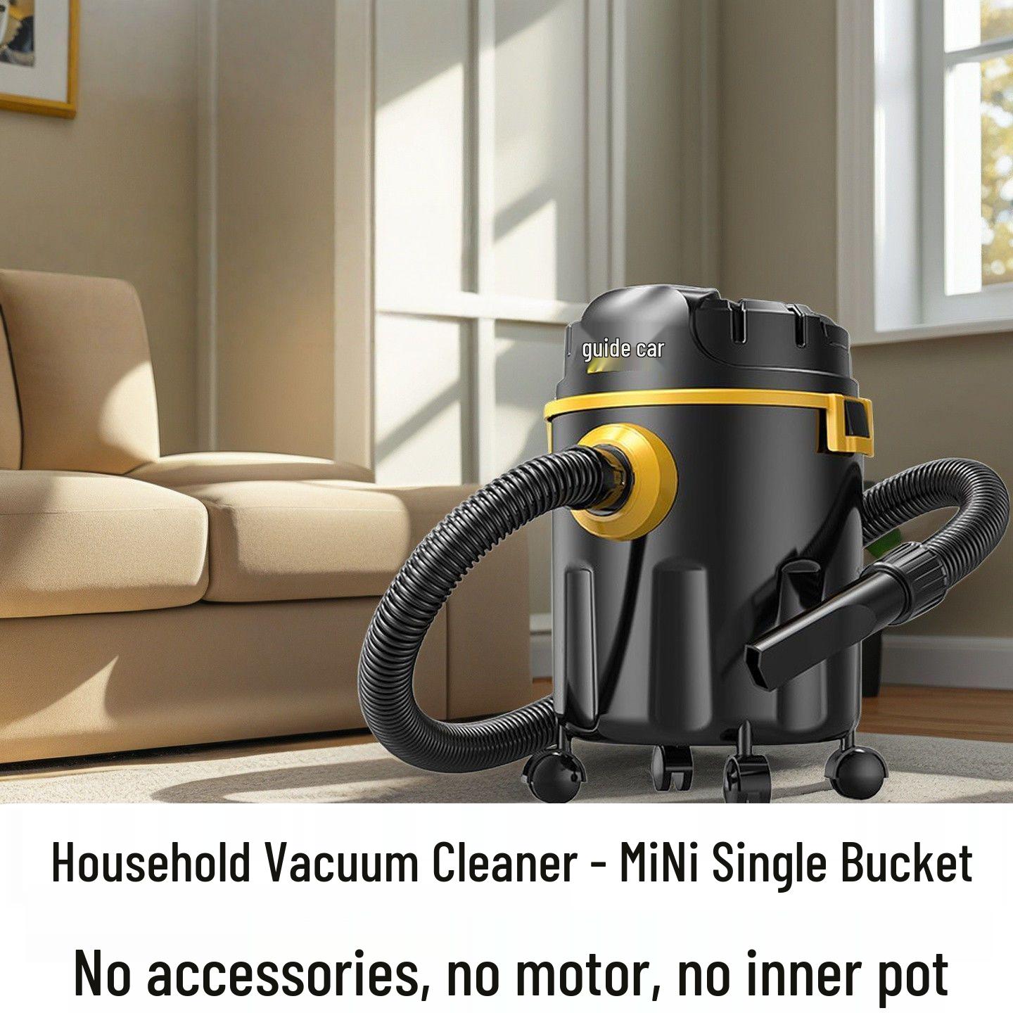 Промышленный пылесос с высокой мощностью всасывания: Для дома и промышленности, Влажная/Сухая уборка, Встроенная швабра, Двойное использование.