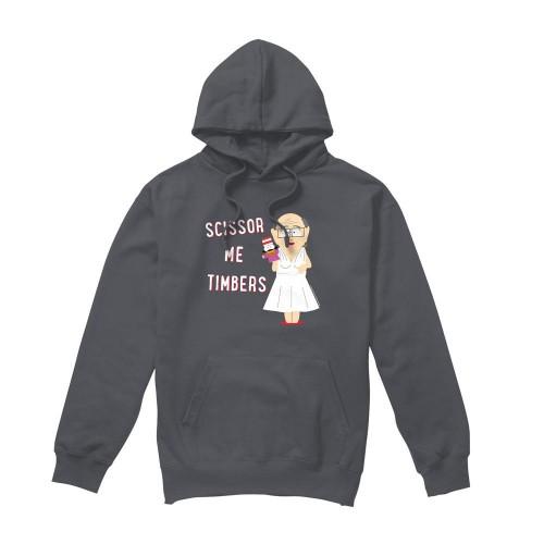 South Park Mens Scissor Me Timbers Hoodie