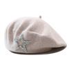 Retro Warm Painter's Hat Artist Style Winter All-match Hat  Spring Autumn Winter