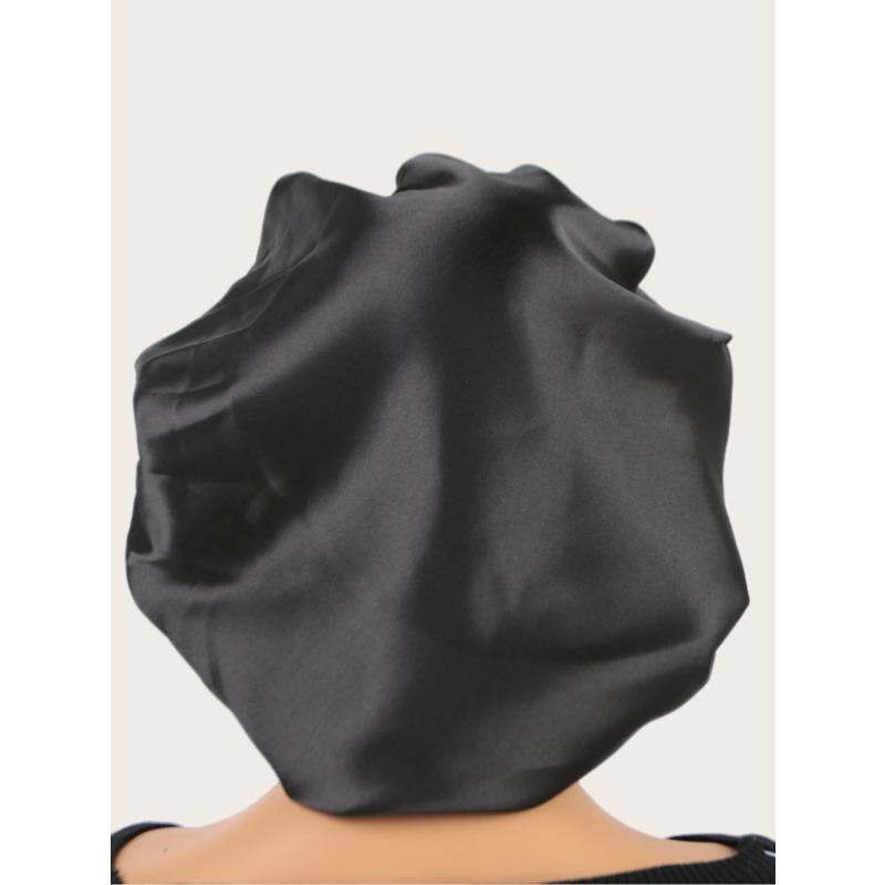 Unisex Head Wrap Elastic Band Bonnet sleep cap Extra Large Satin Silky Bonnet Sleep with Premium Elastic Band