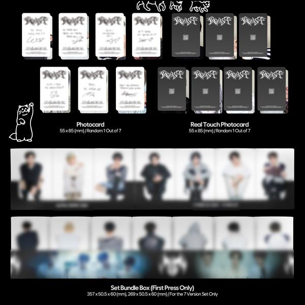 ALPHA DRIVE ONE 2ND Mini Album [UNBREAKABLE : BOY BEAST] HISSING VER