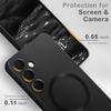 Coque de Protection - BOOLING - Samsung Galaxy A17 4G/5G - avec Cercle Magnétique Noir - 2 Verres Trempés