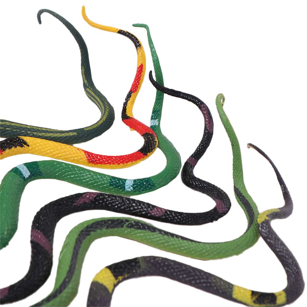 Artificial Figurines Simulation Snake Model PVC Material Snake Action Figure Tricky Toys