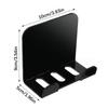 2 Pack Wall Mounted Smartphone Holder For Desk Bedside Easy Installation Acrylic Mobile Device Storage Stand