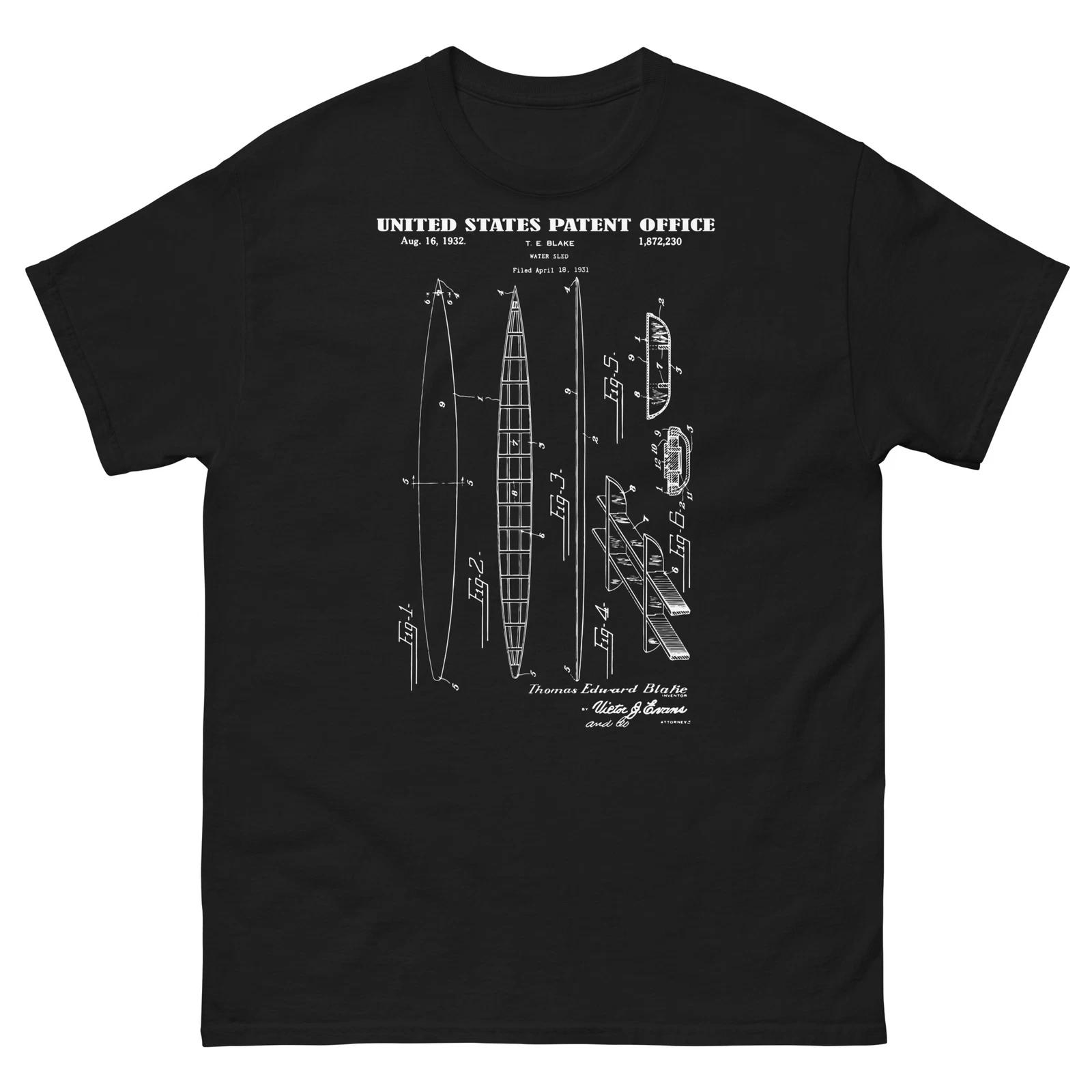 1932 TOM BLAKE SURFBOARD PATENT T-SHIRT XXXXL