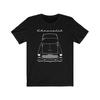 Chevrolet 150 Utility Sedan - 1955 - Multi-color T-shirt - Chevy 150 Shirt