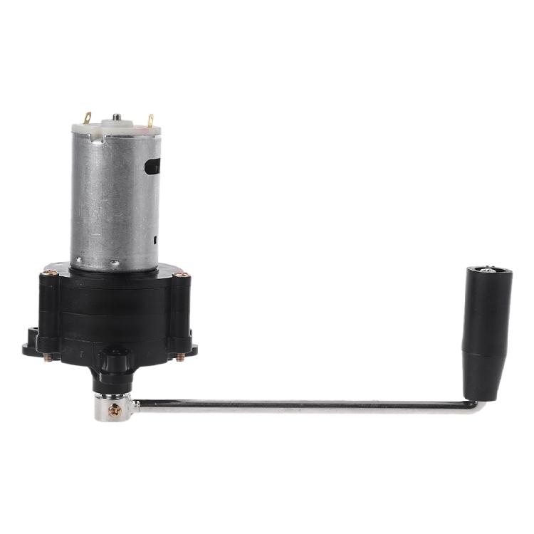 1pcs Miniature Hand Crank Emergency Energy Dynamo Motor