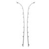 Rear Bumper Chrome Trim Sturdy Construction Rear Bumper Side Molding Strip Replacement for Benz E‑Cl