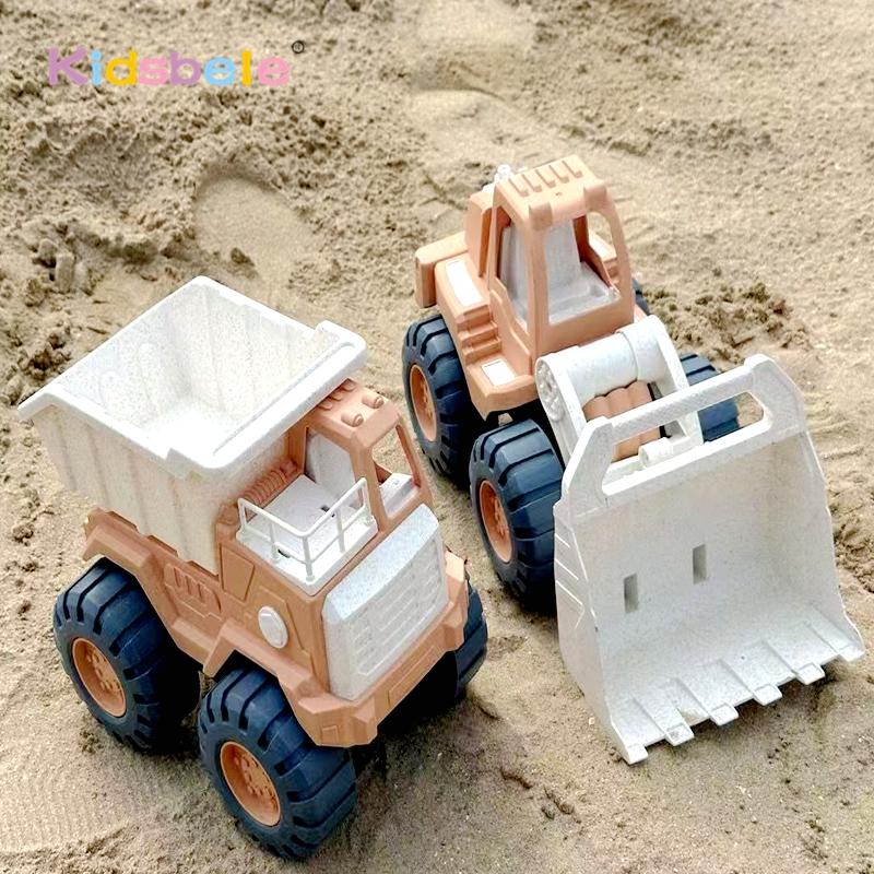 Giocattoli da Spiaggia per Bambini Portatili Giardino Mare Pala Camioncino Secchiello Contenitore Attrezzi da Scavo Sabbia Festa Estiva all'Aperto Regalo