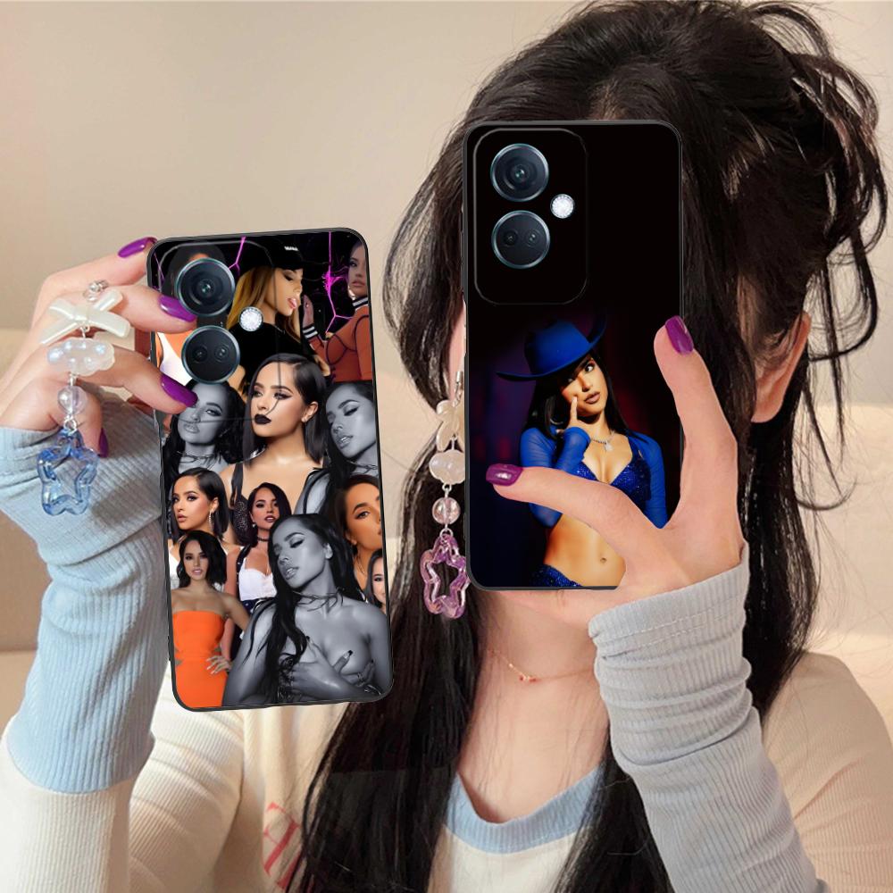 Fashion Becky G Matte TPU Mobile Phone Case for OPPO Find X9 X8 X7 X6 X5 X3 X2 Plus S Pro Ultra Lite Colorful Printing Cover