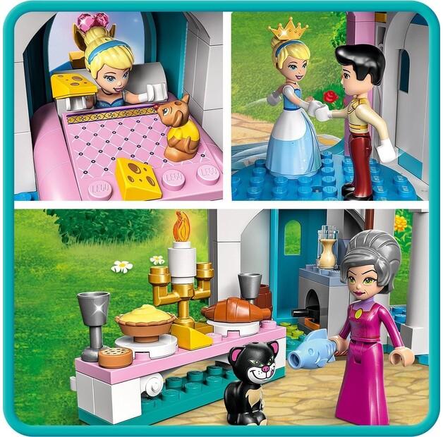 LEGO Disney Princess 43206 Cinderella and Prince Charming Castle