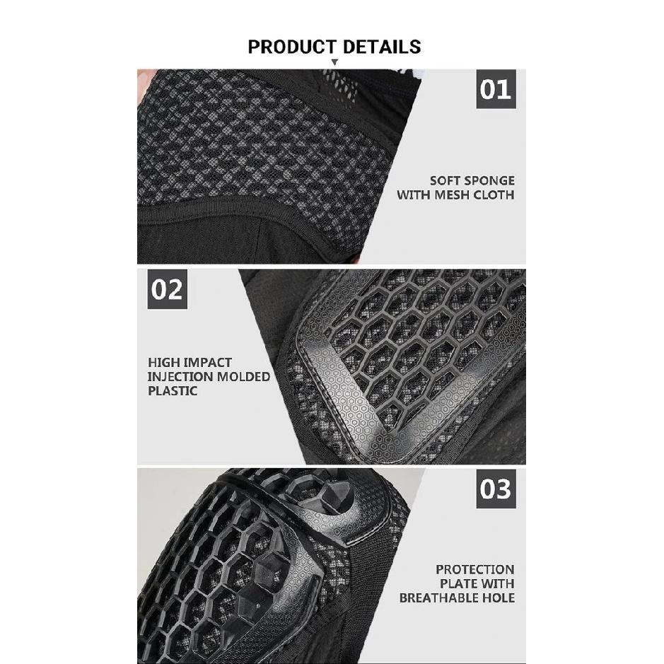 Motorrad-Schutzhose Anti-Sturz und Anti-Kollision Offroad-Motorrad-Reithose Herren Damen Extremsport Schutzhose
