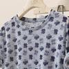 Women's Floral Print Short Sleeve T-Shirt