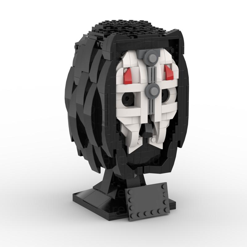 590pcs MOC Darth Nihilus Helmet Collection Star Battle Model Building Blocks Construction Toys Christmas Gifts Brick Kids Idea