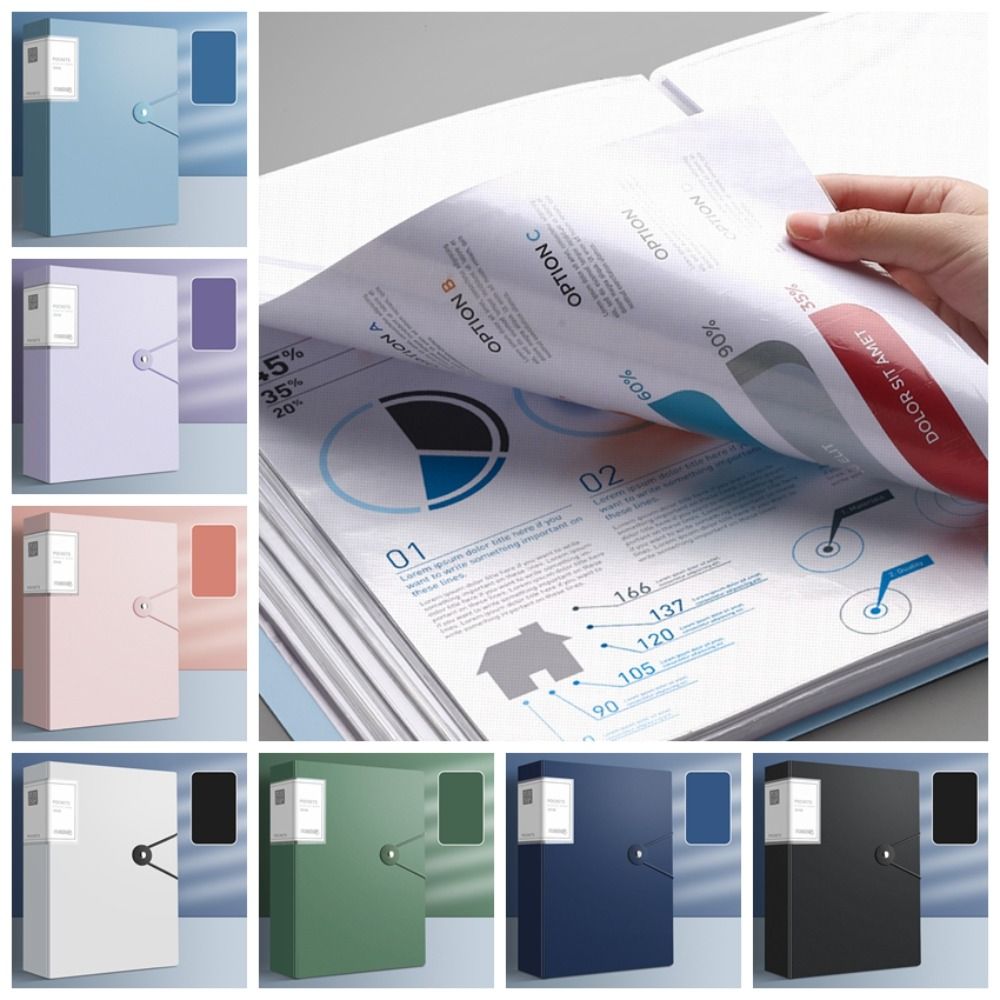 Desktop Storage A4 File Organizer Multifunctional Document Organizer A4 File Folder  Test Paper