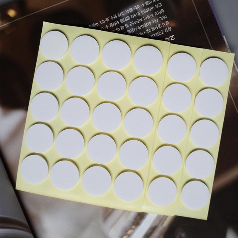 Zuverlässiger Kerzen-Docht-Aufkleber Einfache und effektive Dochtbefestigungen Unverzichtbares Werkzeug für die Kerzenherstellung  (Packung mit 20 Blatt)