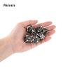 7 Pcs Black White Dragon Metal Dice Solid Metal Polyhedral Dice Set Suitable for Role-Playing RPG  Board Game Card Game