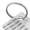 Stainless Steel Thickness Gauge Weld Inspection Ruler Welding Seam Gauge Caliper