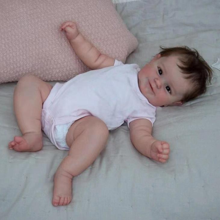 50cm Simulation Doll Realistic Baby Doll 50cm Full Vinyl Waterproof Doll Perfect For Play And Collecting