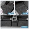 New Yaris Floor Yairs 3D TPE Car Stain Easy To Car 3D Abrasion Waterproof Custom Protective Set Yaris Floor Mats, Vehicle-specific Design, Exclusive,