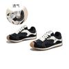 Leather women's new crooked head sneakers flat-bottomed running comfortable casual women's shoes