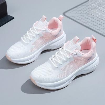 Estate Nuove Scarpe da Ginnastica da Corsa da Donna Leggere Traspiranti con Plateau Scarpe Casual Vulcanizzate Trendy Versatili Zapatillas Mujer