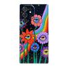 ins wind psychedelic starry sky flower eye mobile phone case Samsung S25Ultra light and thin anti-drop all-inclusive film case A35