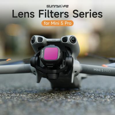 Lens Filter For DJI Mini 5 Pro MCUV CPL ND8 ND16 ND32 ND64 NDPL Lens Filter Set For DJI Mini 5 Pro Drone Accessories