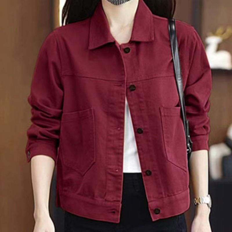 Short Coat Women's Spring and Autumn Clothing New Spring Jacket Casual Petite Tops