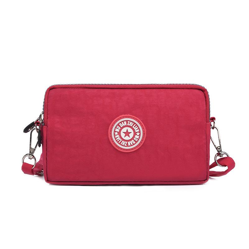 Women's Fashion Canvas Cell Phone Crossbody & Wristlet Handbag