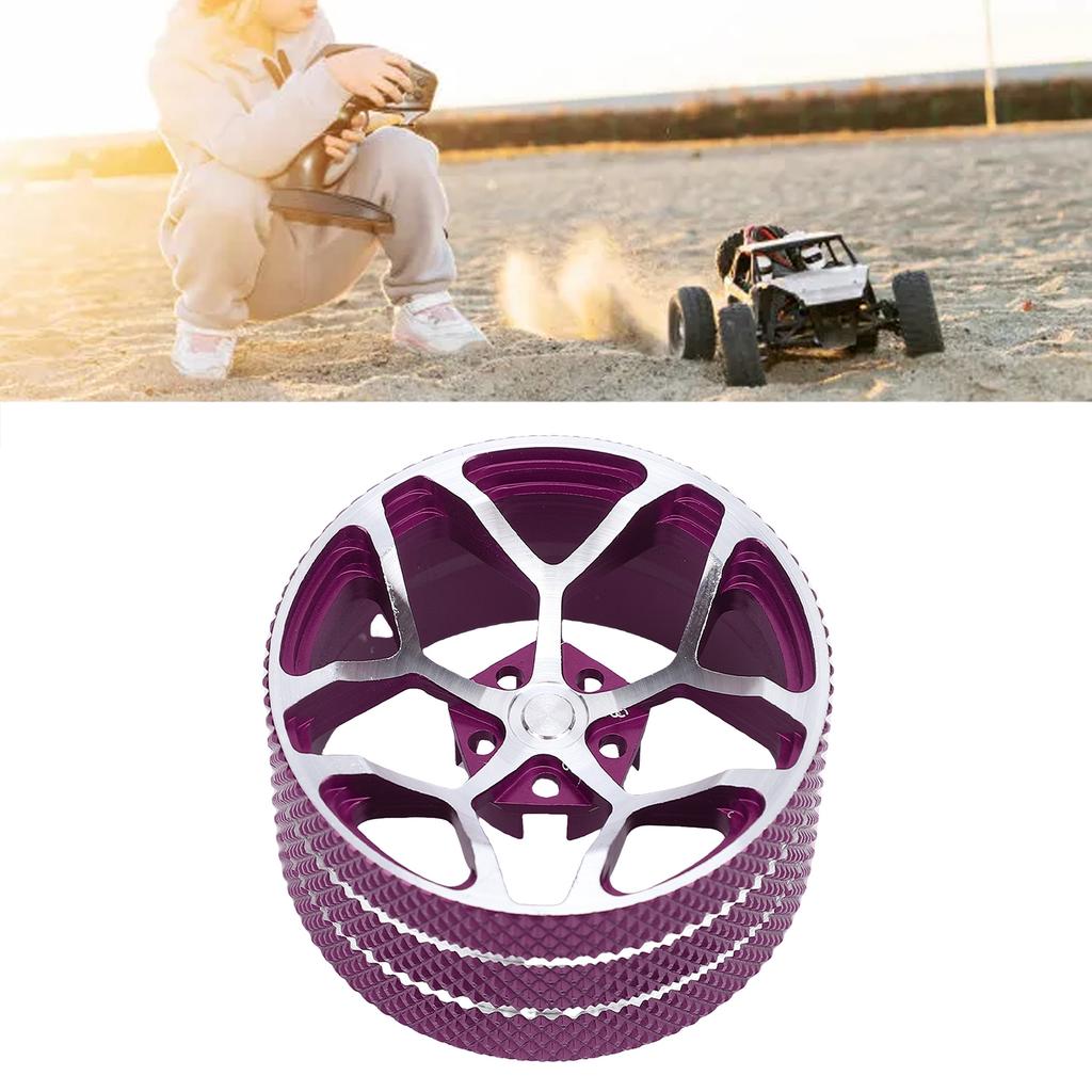 Steering Wheel Replacement for FUTABA RC Transmitter Good Handling Feel Anodized Alloy Steering Wheel