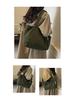 Korean Style Large Corduroy Tote Bag - Versatile Casual Student & Commute Shoulder Bag
