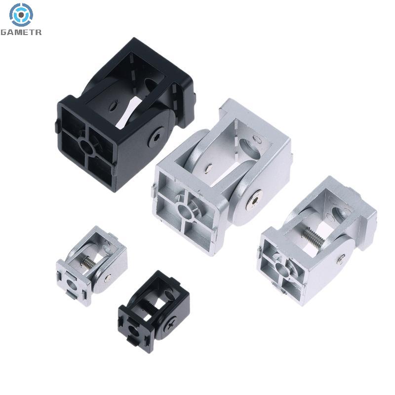 1PC For 20 30 40 Series Aluminum Profiles 2020/3030/4040 Zinc Alloy Hinge Industrial Aluminum Adjustment Angle Connector