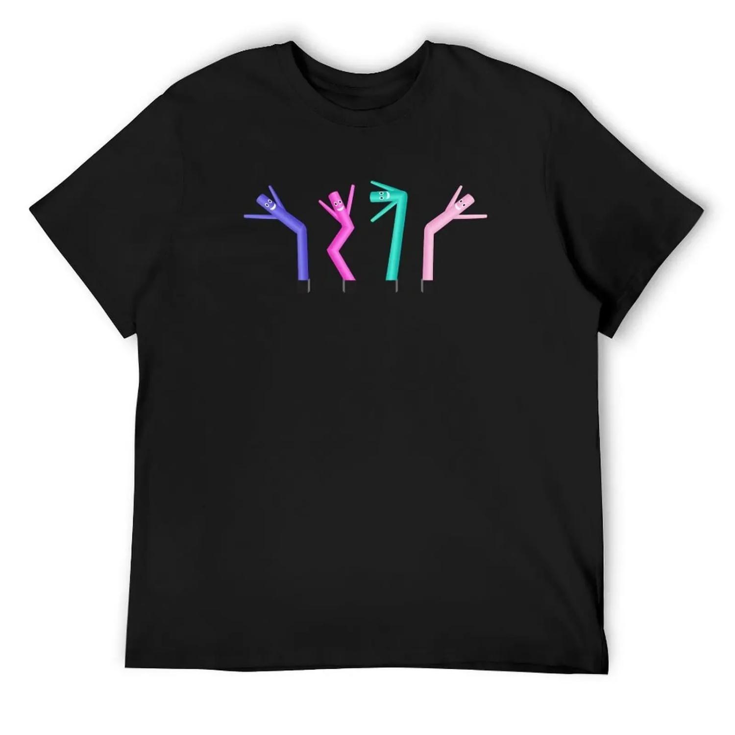 Inflatable tube guys T-Shirt Clothing anime for a boy vintage t shirt men S
