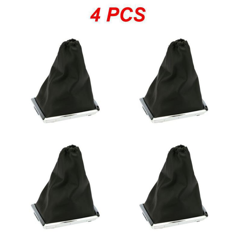 1~8PCS Gearshift Lever Cover And Frame Car Gear Stick Gaiter Boot PU Leather Dust Cover For Focus 05-2012 Excellent