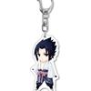 Naruto Anime Keychain Naruto Uzumaki Acrylic Keychain Cute Q Version Keyring Pendant Cosplay Gift For Fans One Piece Shipping